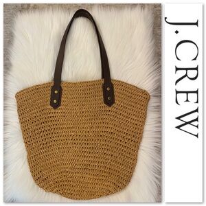 👜 J.Crew Straw Market Tote Bag – SOLD OUT Online!